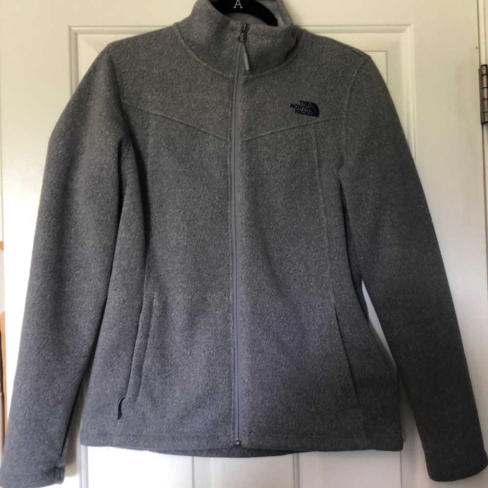 North Face zip up fleece